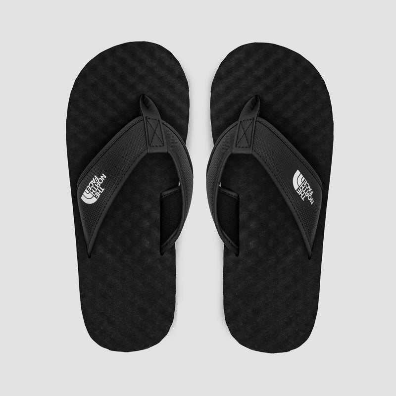 <h2>The North Face Chanclas Hombre Base Camp Flip-Flop II – TNF Black</h2>
<p>Las <strong>Base Camp II</strong> de The North Face son chanclas resistentes, cómodas y ligeras, diseñadas para el uso diario en climas cálidos. Con un diseño anatómico