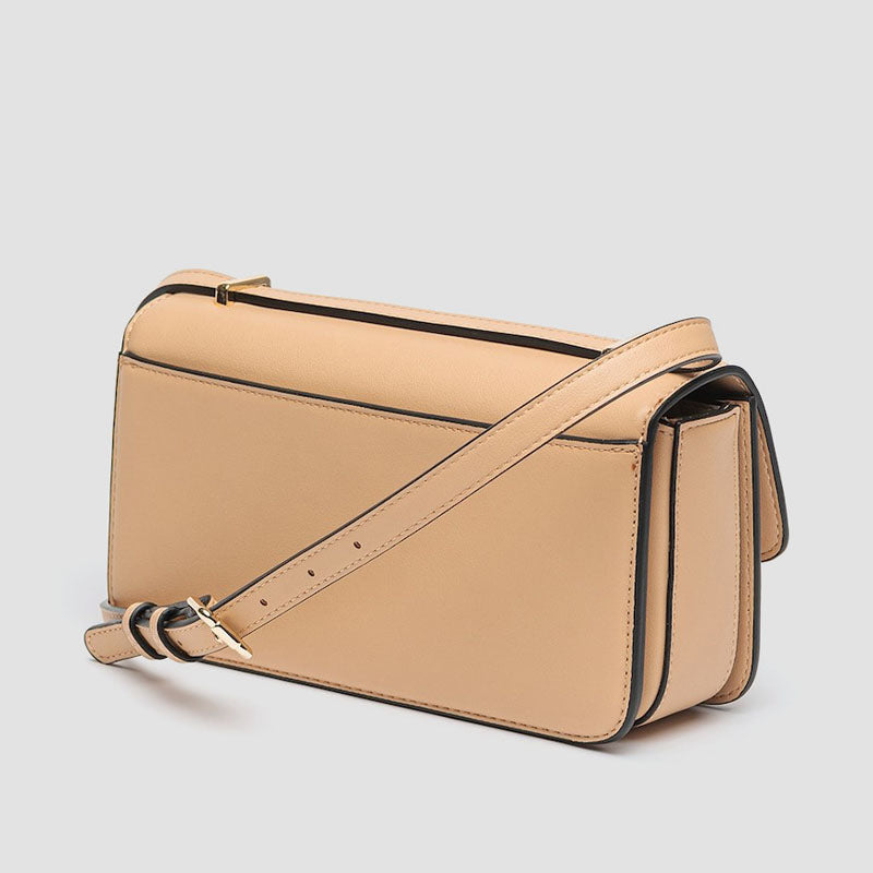 BOLSO FLAP RE BEIGE