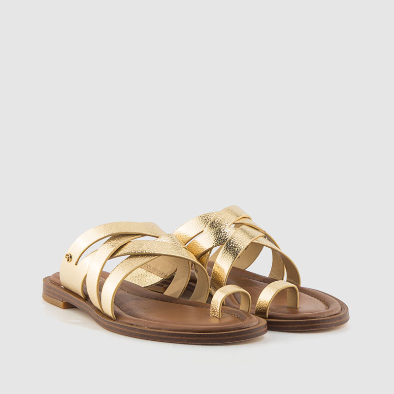 SANDALIA NORA NORA PALE GOLD