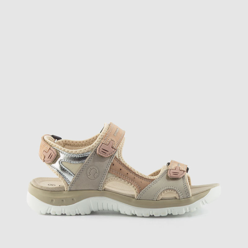 SANDALIA PIEL ROSA HIELO