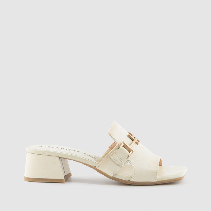 SANDALIA PIEL LATTE