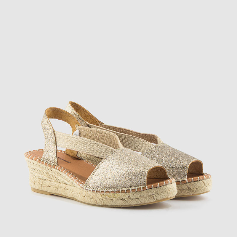 SANDALIA PIEL PLATINO