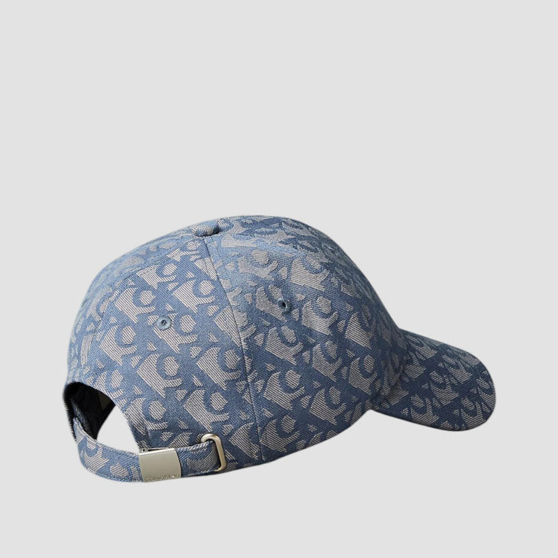 GORRA MONOGRAM DENIM BLUE INDIGO