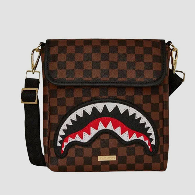 BANDOLERA SAWTOOTH SHARKS BROWN