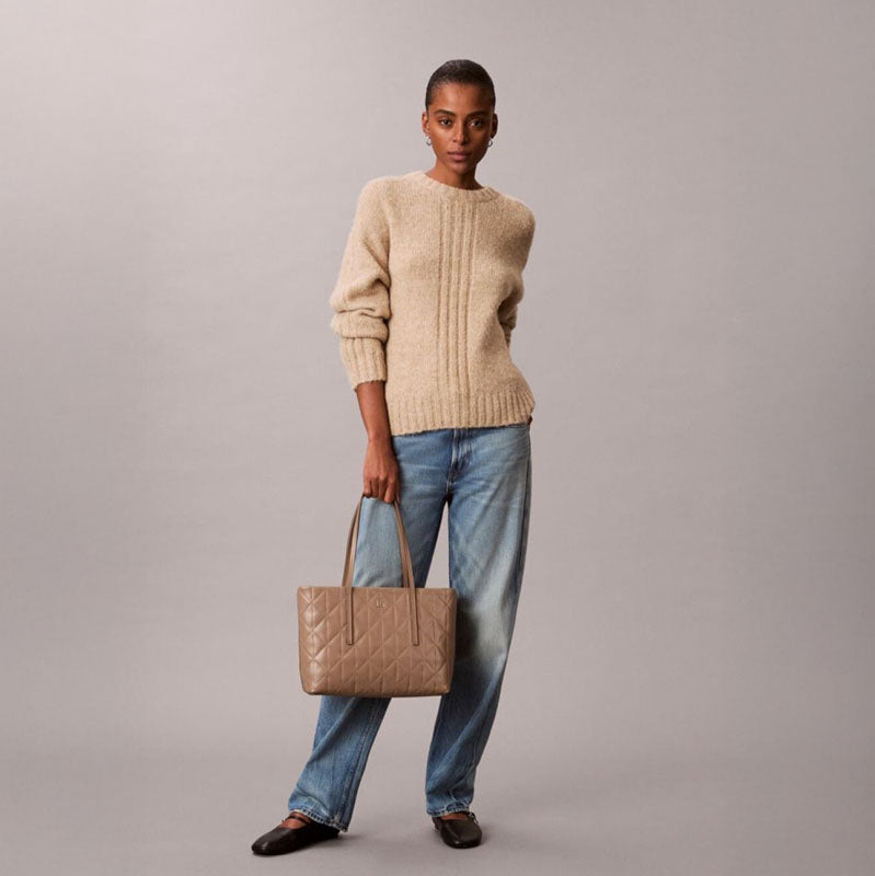 BOLSO CK QUILTED SMALL TOTE