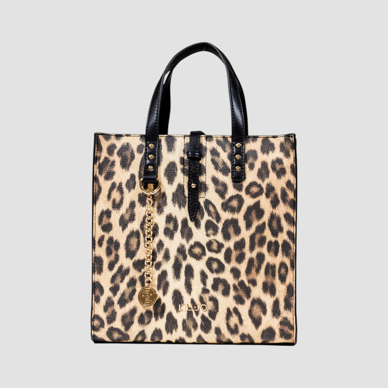 BOLSO TOTE LEOPARDO NATURALE