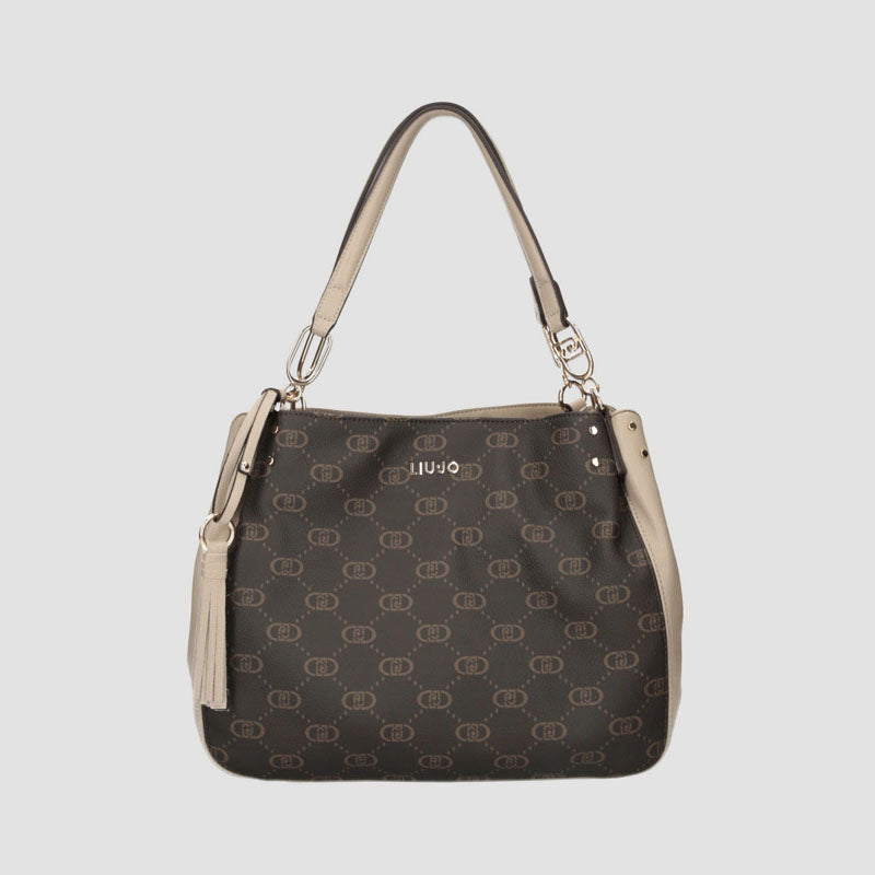 BOLSO SATCHEL COMBI MORO NEUTRO