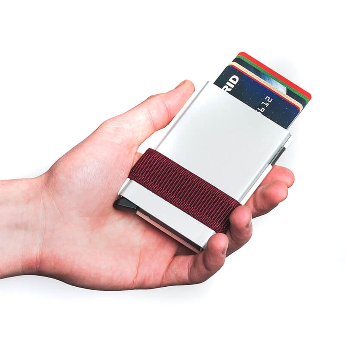 SECRID CARDSLID WHITE-BORDEAUX-0