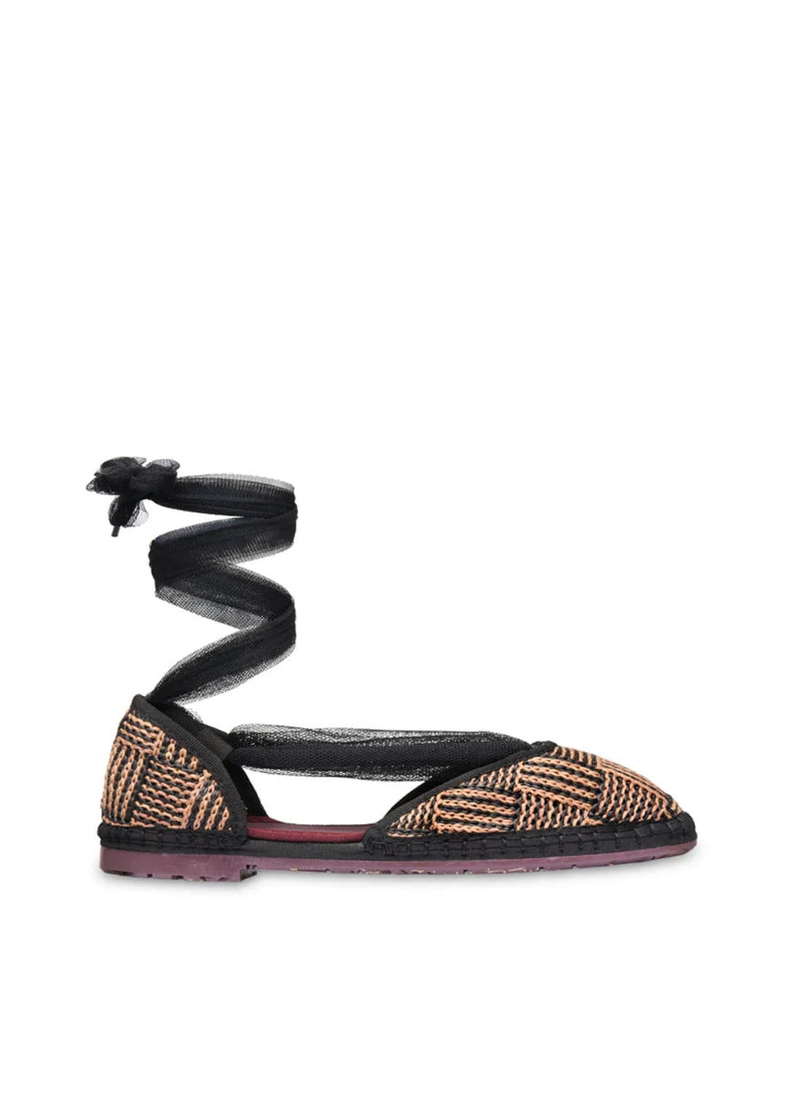 FLABE ISABELLA CRAFT BLACK BROWN-0