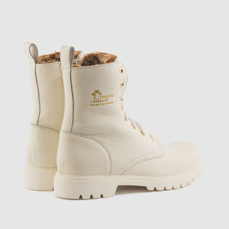 BOTIN PIEL BLANCO