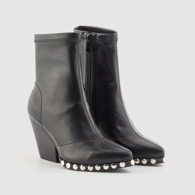 BOTIN ELASTICO NEGRO