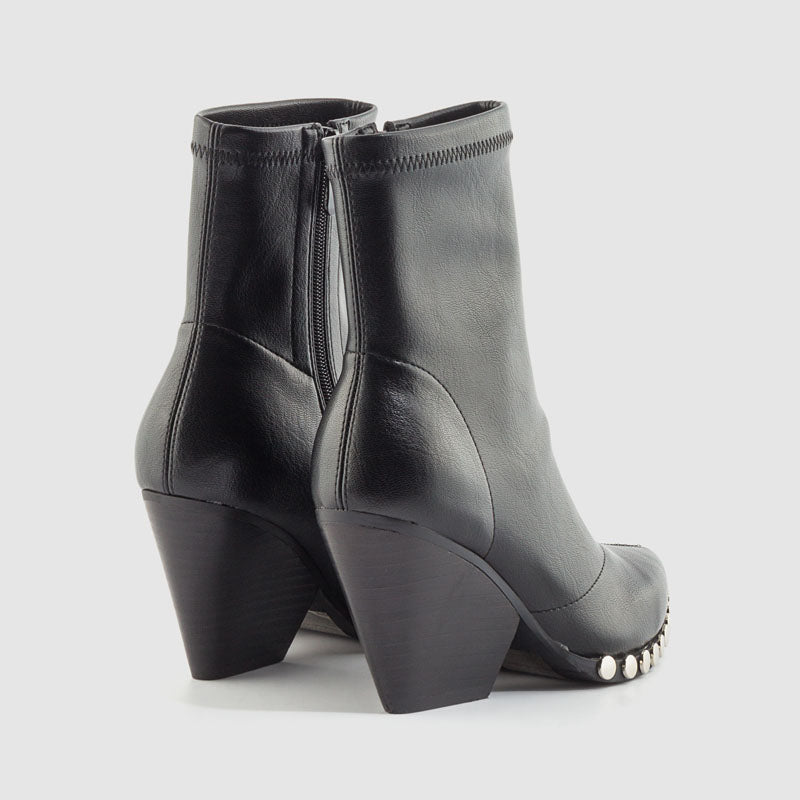 BOTIN ELASTICO NEGRO