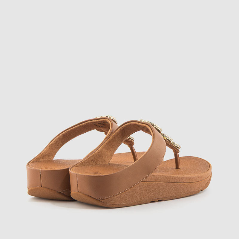 SANDALIA FINO CRYSTAL TAN