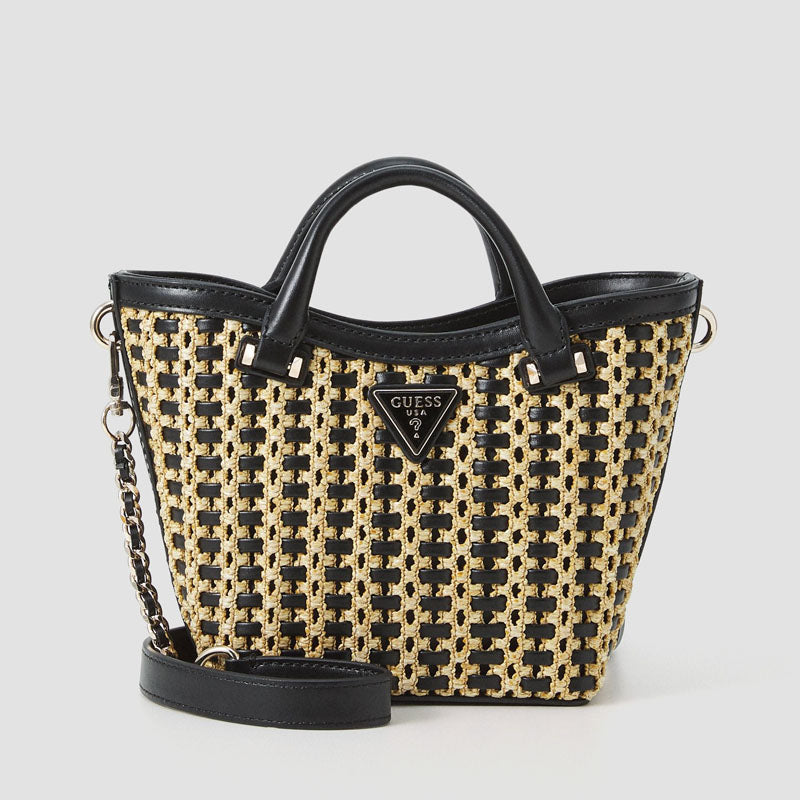 BOLSO ATALIA NATURAL BLACK