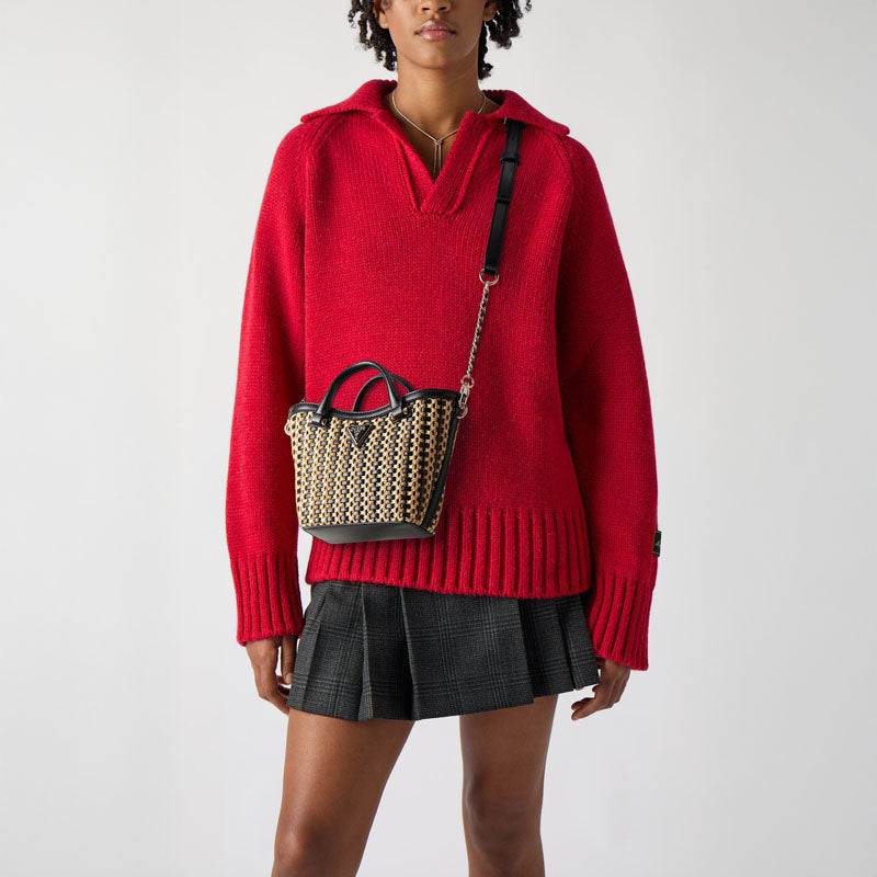 BOLSO ATALIA NATURAL BLACK