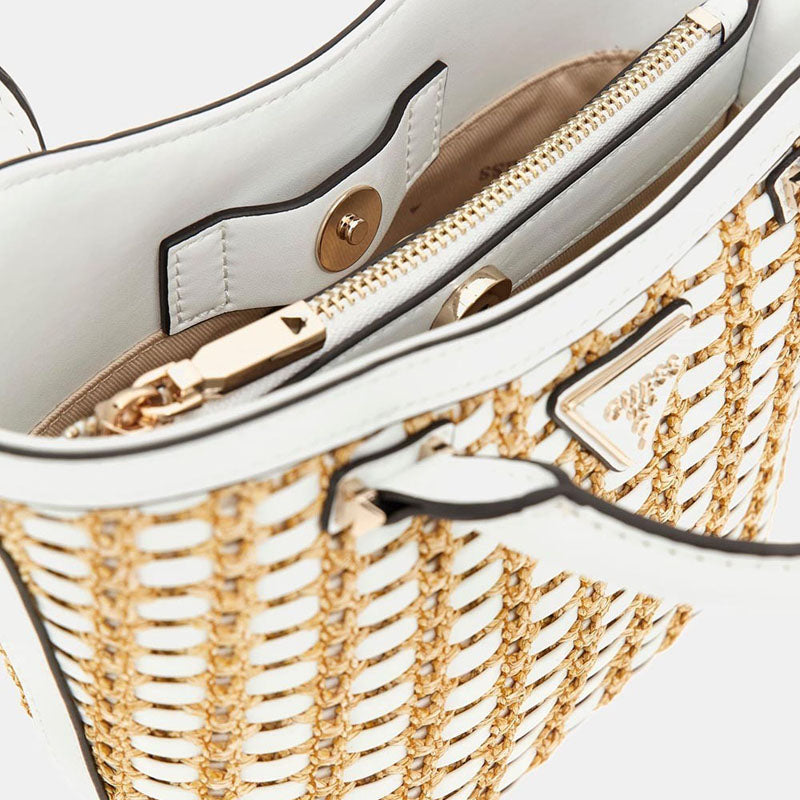 BOLSO ATALIA NATURAL WHITE