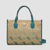 BOLSO DE MANO SILVANA TEAL