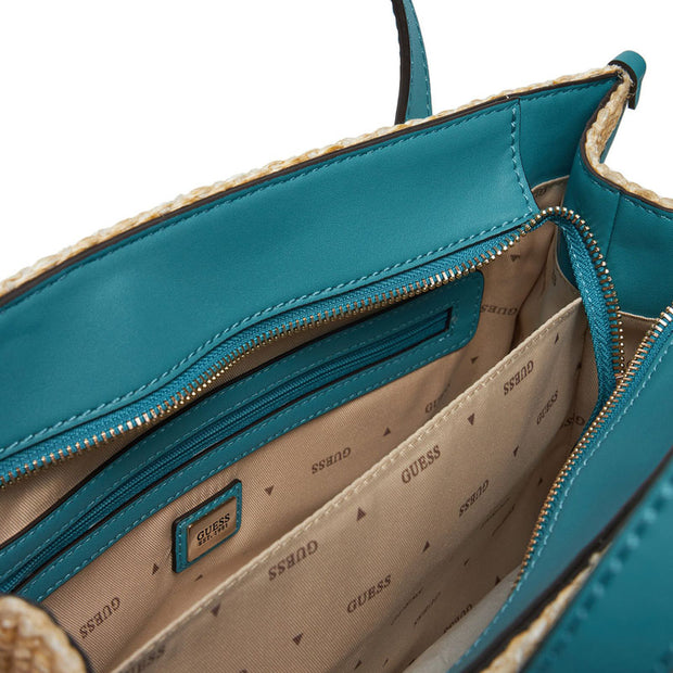 BOLSO DE MANO SILVANA TEAL