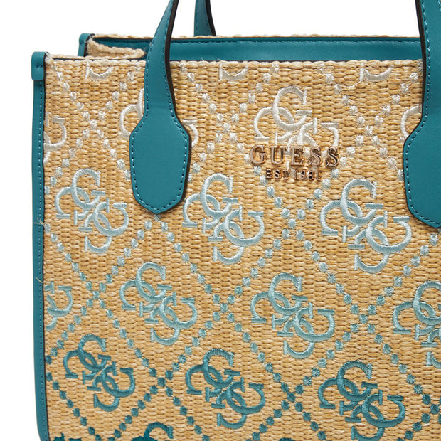 BOLSO DE MANO SILVANA TEAL