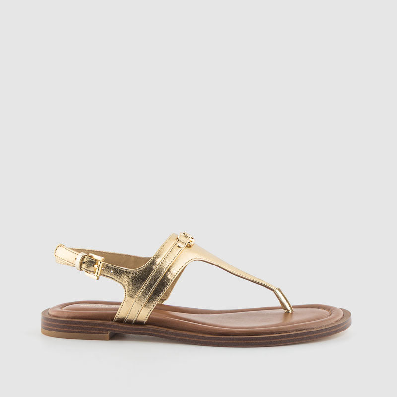 SANDALIA MANDY THONG PALE GOLD