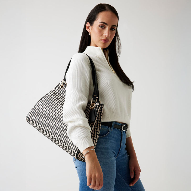 BOLSO TOTE MIREMA MULTI BLACK