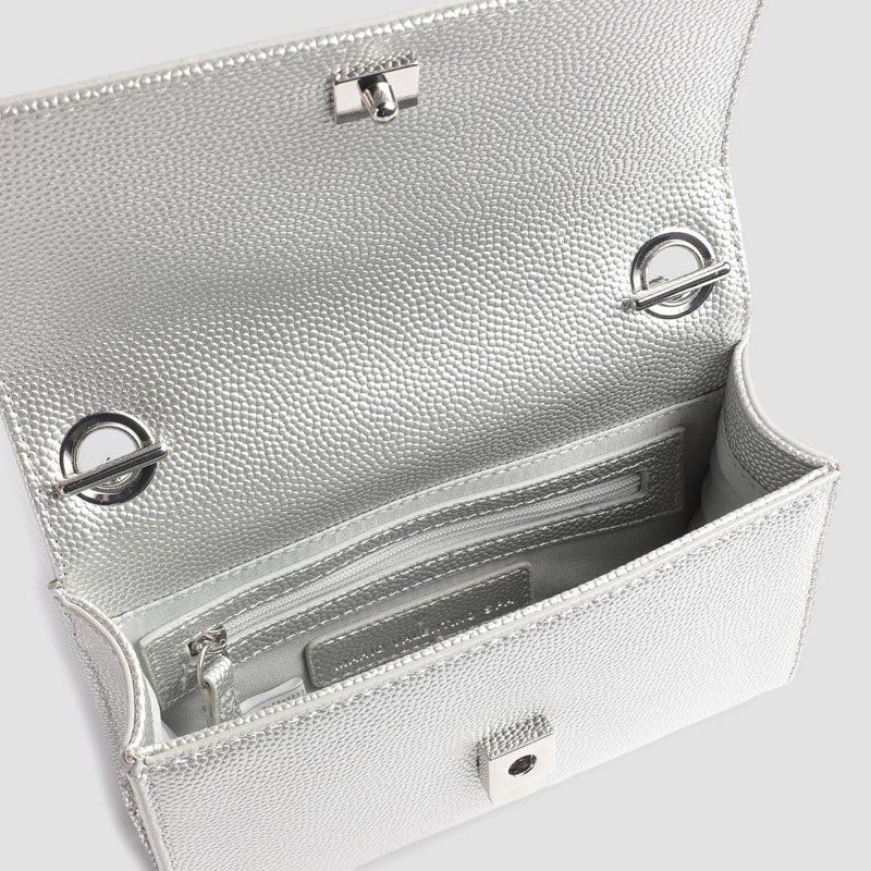 BOLSO DIVINA ARGENTO