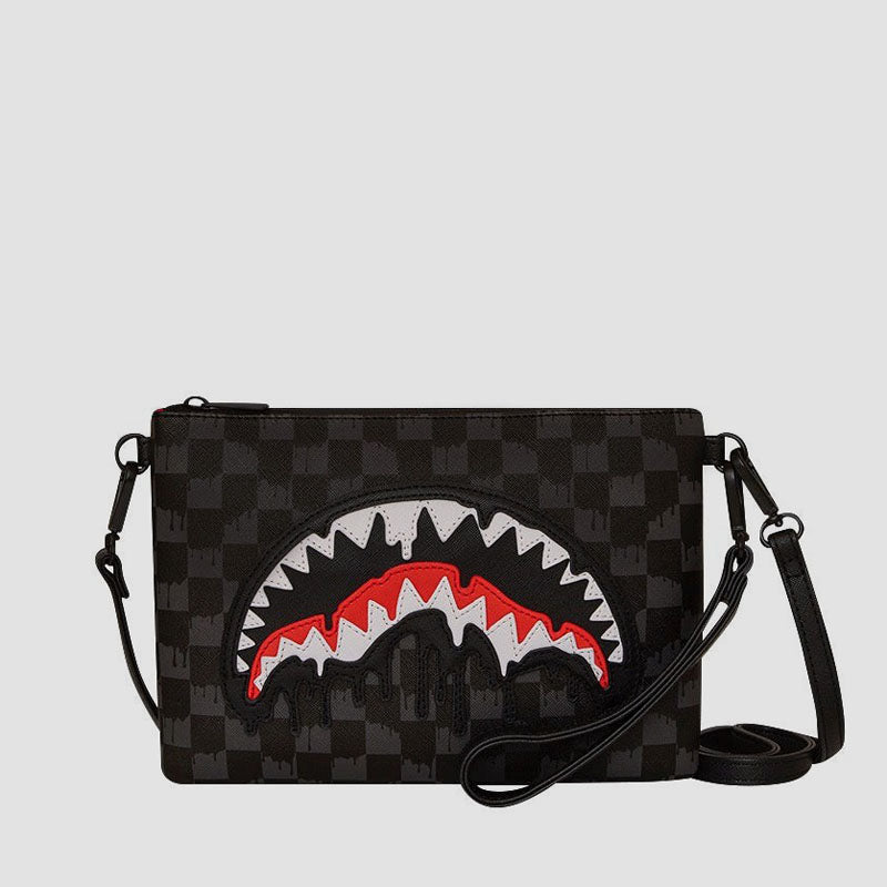 BANDOLERA DRIPPING SHARKS IN PARIS BLACK