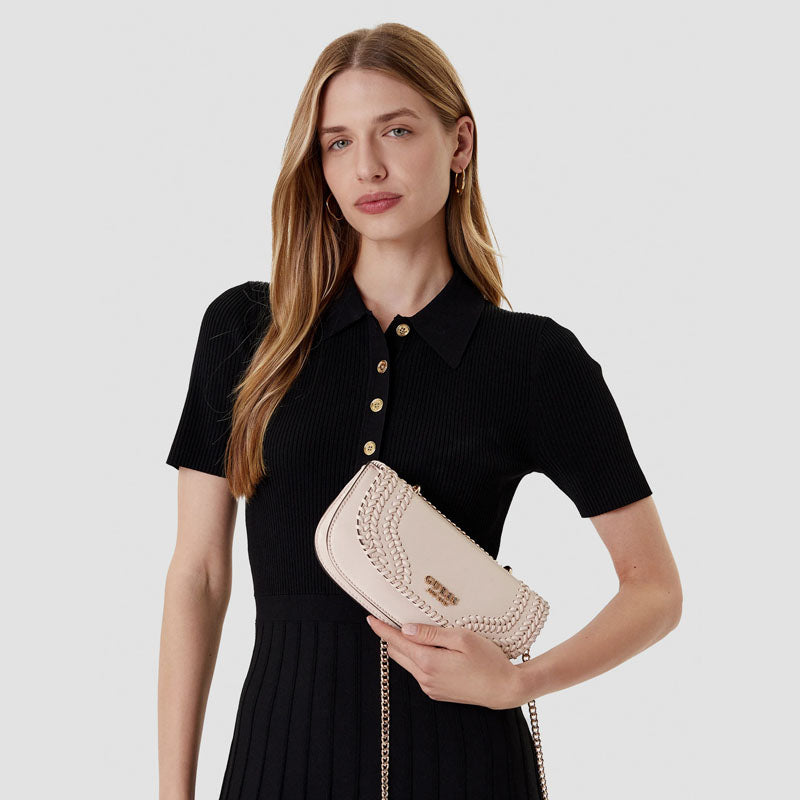 BOLSO TATUM SHELL BEIGE