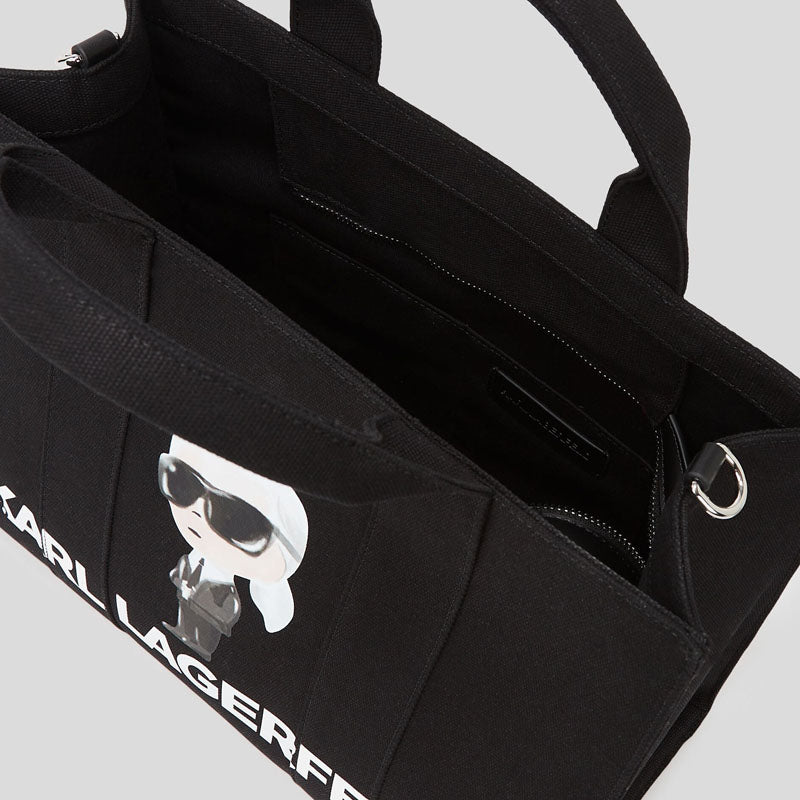 BOLSO IKON SQUARE TOTE BLACK