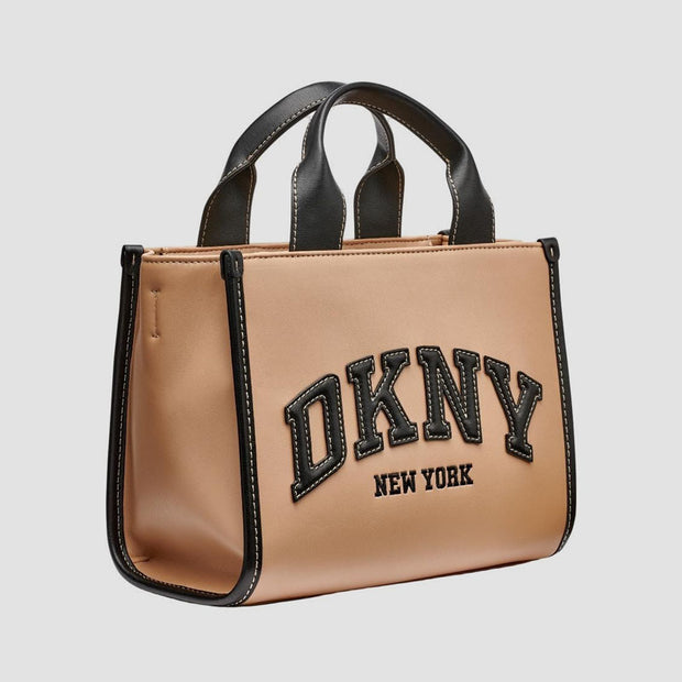 BOLSO HADLEE SM TOTE CAPUCCINO BLACK