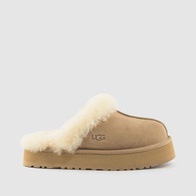 Zueco plataforma "DIQUETTE" sand