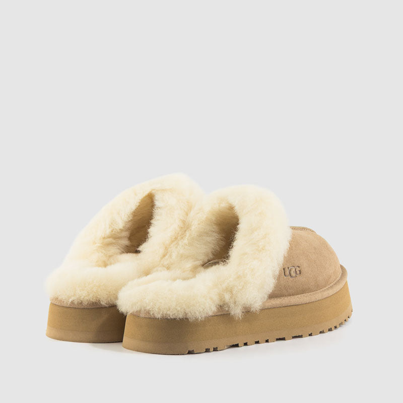 Zueco plataforma "DIQUETTE" sand