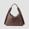 BOLSO TRAPECIO PIEL MARRON