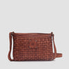 BOLSO MINIBAG TRENZA CUERO