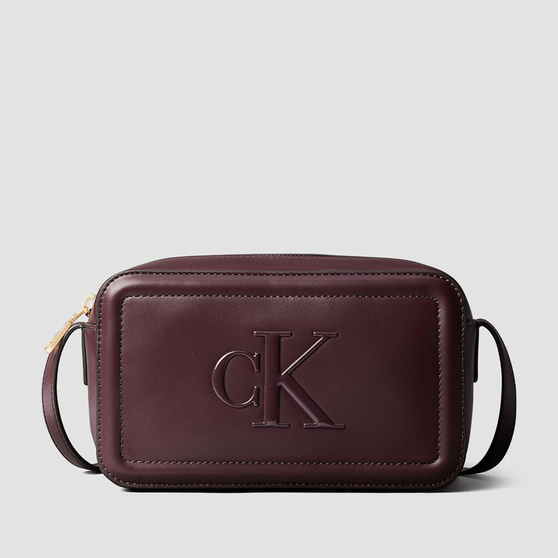 BOLSO CAMERA BOLD FUDGE BURDEOS