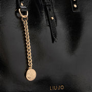 BOLSO TOTE TACHAS NEGRO