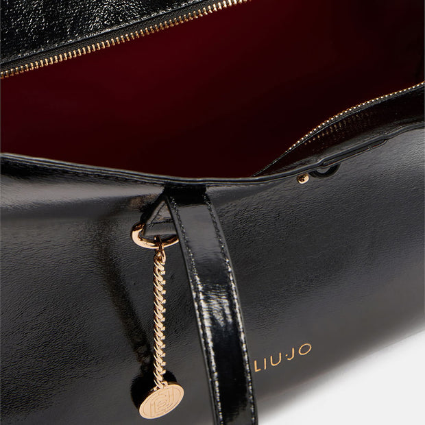 BOLSO TOTE TACHAS NEGRO