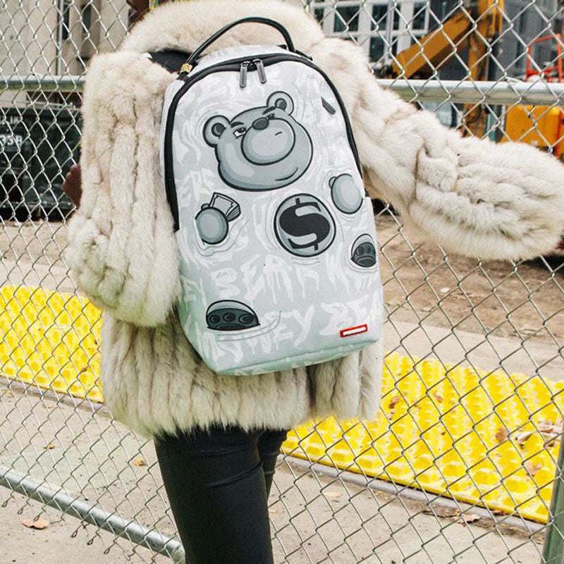 MOCHILA MONEY BEAR GRAFFITI FLOAT  MULTI