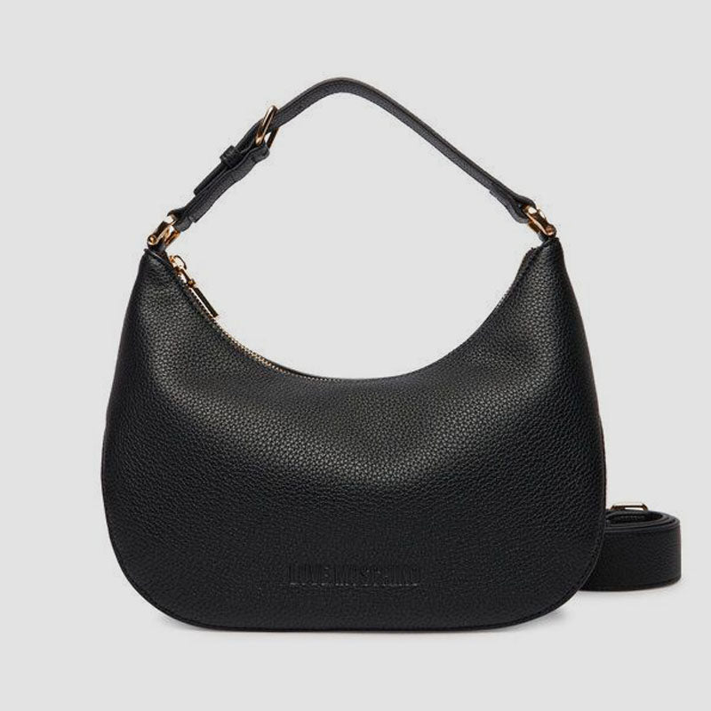BOLSO PU NERO GALV. ORO