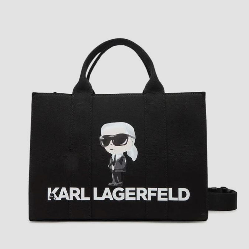 BOLSO IKON SQUARE TOTE NEGRO