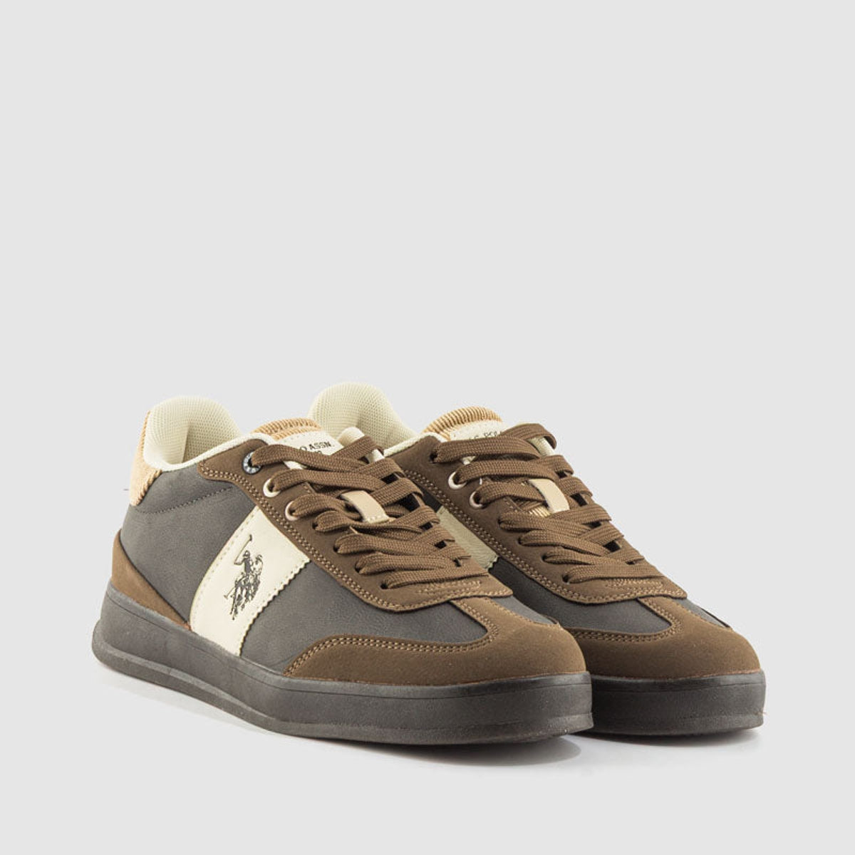 POLO CAMPY004A 01  BRW DK GRAY BROWN-1