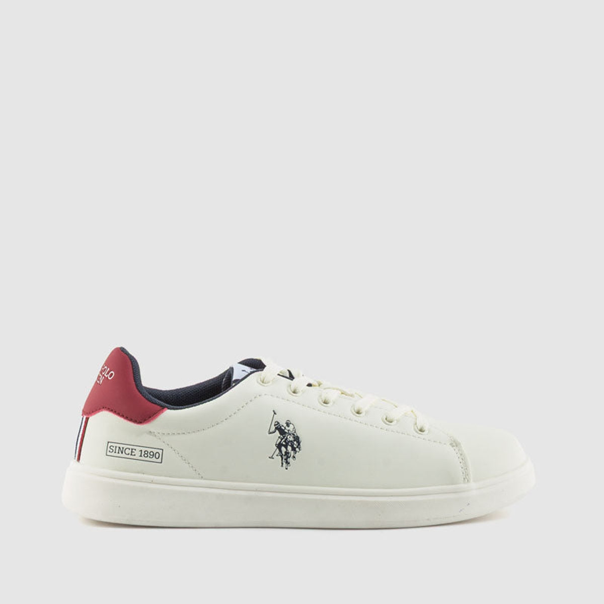 POLO BYRON001D WHITE BLUE RED-0