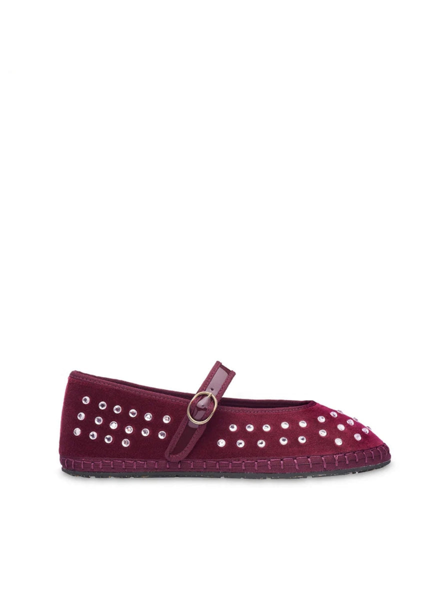 FLABE MAE  BURGUNDY-0