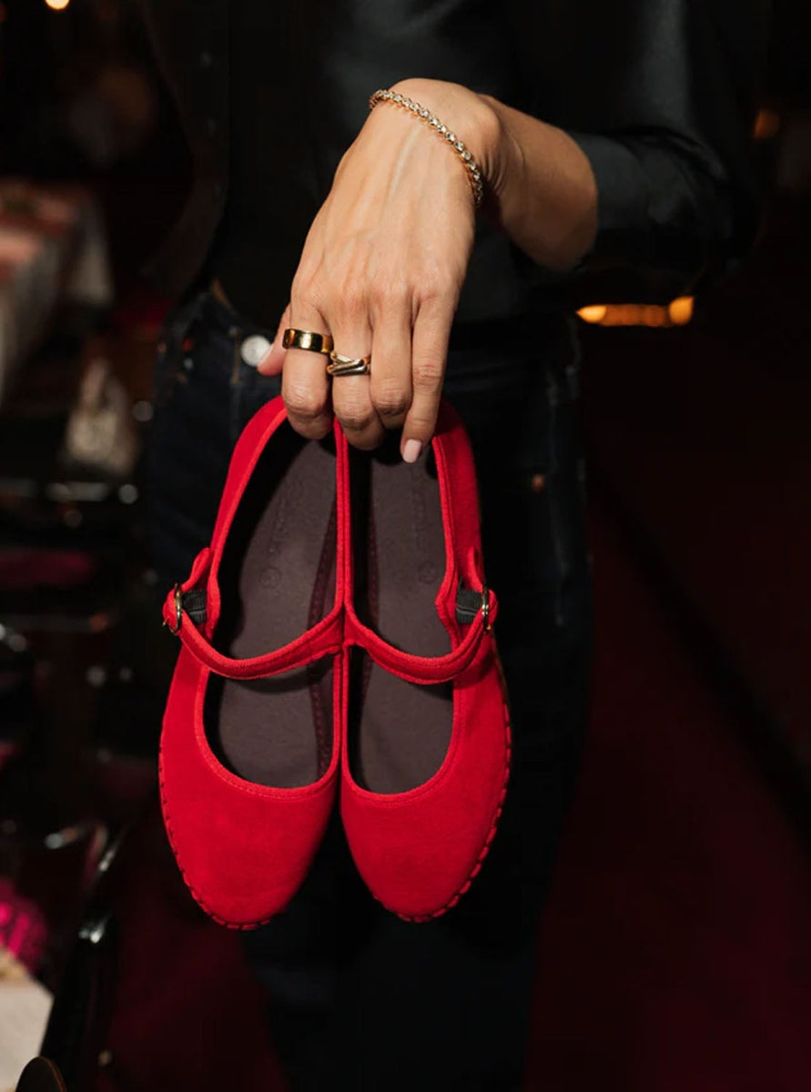 FLABE MARY JANE MELLARK RED RED-1
